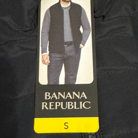 Brand New Banana Republic Black Vest Small - Picture 3 of 5